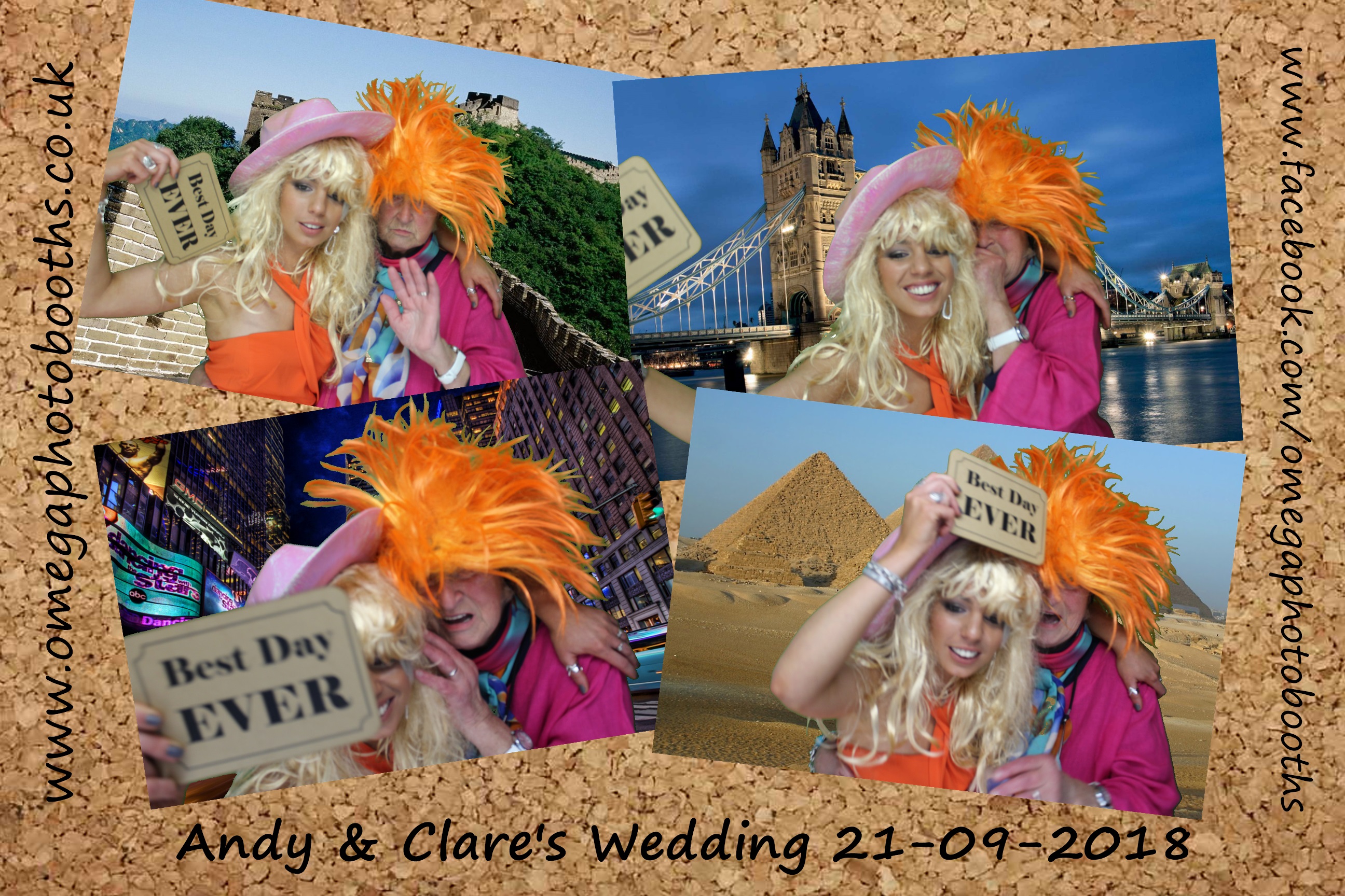 Andy and Clare wedding | View more photos from the event at gallery.omegaphotobooths.co.uk/u/Omega-Photobooths/Andy-and-Clare-wedding